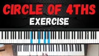 Circle of 4ths Exercise || Piano Tutorial ||1-3-4 Chord Progression