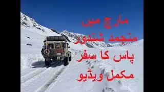 Frozen Shandur Pass Crossing in March 2021 I Chitral I Pakistan I Man With Yellow 4x4 I Toyota BJ40