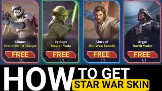 HOW TO GET STAR WAR SKINS IN CHEAPEST WAY || EASY WAY TO GET STAR WAR SKINS