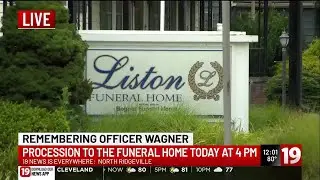 Procession will bring Fallen Lorain Police Ofc. Phillip Wagner's body to funeral home on Friday
