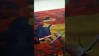 Fan,basic twirl, Helix, wrist pass Basic Balisong Combo #music #love #butterflyknife #bali #art