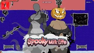 Spooky Milk Life Update: Ender Girl & Pumpkin Girl Full Walkthrough - Mr NootNoot