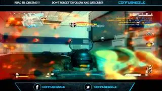 CoD: Ghosts - World's Most Ridiculous Knife Kill #2 - Crazy Knife Glitch