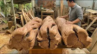 Young Carpenter's in Making Furniture Process!