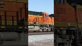 BNSF's Heaviest Stack Train in Action #locomotive #railroad