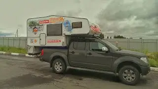 Жилой модуль, автодом в пикап, автомодуль Nissan Navara - ссылка КУПИТЬ в комментариях 8(921)6578001