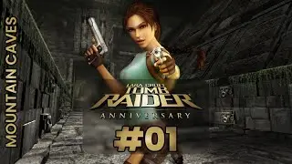 Tomb Raider Anniversary Walkthrough - LvL 1 - Mountain Caves - Peru