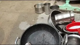 indian regular cleaning process of vessels #indiantraditionalcleaningway
