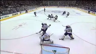 Sabres @ Leafs - David Steckel Scores - 111222