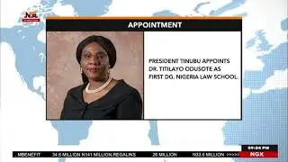 Historic Appointment: Tinubu Names Dr. Odusote as Nigerian Law School&rsquo;s First Female DG