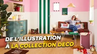 L’illustratrice Taxi Brousse lance sa 1ère collection déco avec Casto !