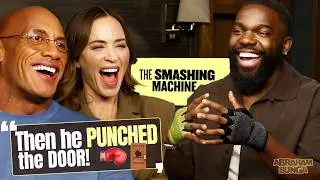 The Smashing Machine Dwayne Johnson Squares Up to Emily Blunt!