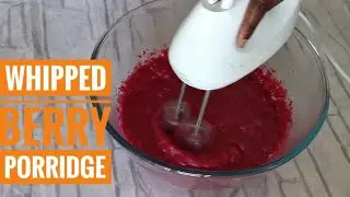 Whipped Berry porridge || Delicious Corn porridge with Berries||Viispipuuro||fixngobbleTv