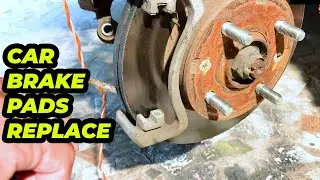 How to Change Car Front Brake Pads At Home (Complete Guide) English