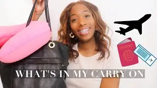 WHAT'S IN MY BAG | Carry On Travel Essentials 2021