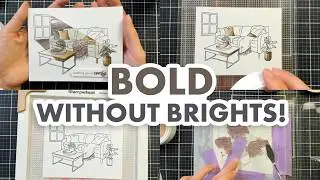 Bold Designs with Neutral Colors! | Altenew Creative Challenge Live