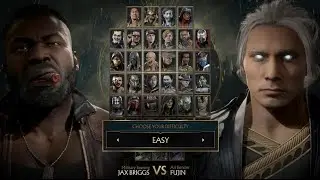 Jax Briggs VS Fujin in Mk11 Ultimate by The Game World 