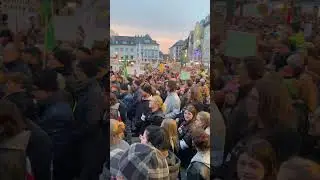 Bad Kreuznach, Germany. January 30, 2024, defending democracy demonstration
