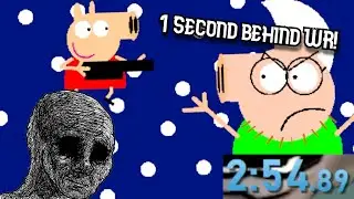 Peppa Pig Gets Grounded Speedrun Beat the Game in 2:54.89