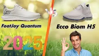 FootJoy Quantum vs Ecco Biom H5 &mdash; The ULTIMATE Comfort Golf Shoe Battle! Review and Comparison