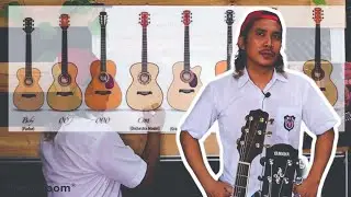 Macam Macam Bentuk dan Ukuran Gitar Akustik - Filosofi Gitar
