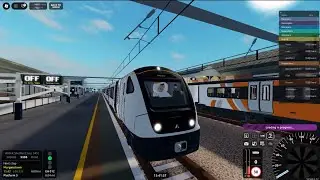 【SCR v2.3.2 Airlink Shuttle】SCR R060 Morganstown &rarr; Airport Terminal 2 (Class 345/0) Roblox