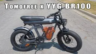 Tomofree x YYG BR100 Moped Style E-Bike 🚲
