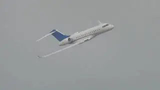 VP-BCY bombardier global 5000 flyby
