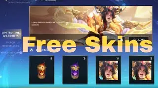 Free Limited Wild Cores in Wild Rift New Update! (Free Skins)