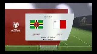 Dominica - Malta 1-0 Fabrizzio1985 PES 2021 All National Teams Patch PC