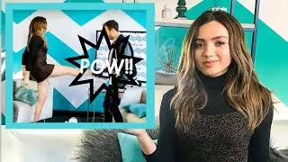 Peyton List teaches us Karate, KICKS our host & reveals a SECRET from 