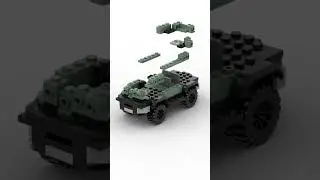 LEGO TOYOTA FJ Cruiser TRD MOC #shorts