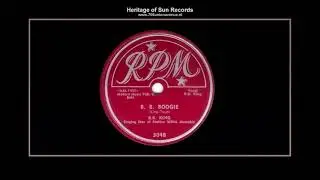 (1950) RPM 304-B ''B.B. Boogie'' B.B. King