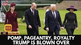 Trump Reception at Windsor Castle | Trump Royal Welcome Highlights | Trump UK Visit | N18G