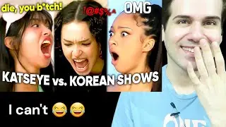 KATSEYE vs. KOREAN shows (will never get invited again lol) Reaction