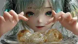 AIASMR✨Food 🍪🍭🍩 Foam glue exploding sound  Put on your headphones and join us in playing with cla