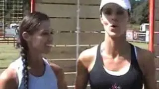 Andria Lea & Aly Fronk Interview | 2008 Freestyle Fitness Competition (Mexico)