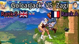 Super Street Fighter II X: Grand Master Challenge: GolcarJack (GB, Rank S)  vs Zagi (FR, Rank A)