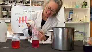 🎨Cabbage Indicator Tie Dyeing