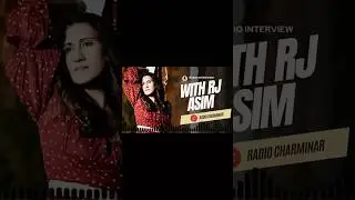 Another one with RJ Asim and ‪@RadioCharminar‬ ❤️#Masroof #BandAidEP #Merian #IndieHindiMusic