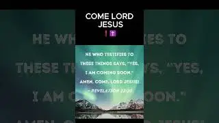 please come soon Jesus ✝ ❗- Revelation 22:20 #jesussaves #returnofjesus #faithinjesus #heaven #god