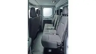 Transit Double-Cab 2nd Row Seat Storage