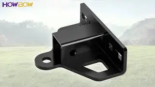 Zero Turn Lawn Mower Hitch with 1 1 4' Receiver, 6mm Thicker Heavy Duty Steel Hitch
