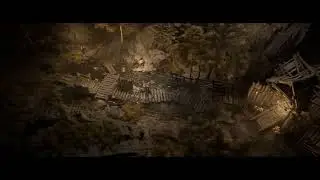 Top-down Dark Fantasy environment
