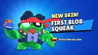There's A New Blob in Town!!! Unlocking First Blob Squeak!!!(Brawl Stars)