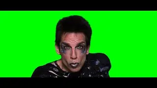 Zoolander Magnum Face meme - Green Screen