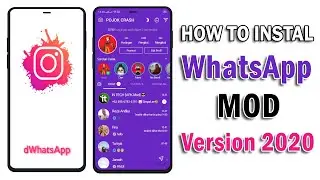 Cara Install WhatsApp M00D Versi Baru - dWhatsApp