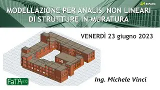 Modellazione per analisi non lineari di strutture in muratura