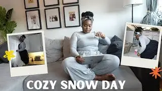 A Cozy Snowy January Day | Cleaning, Cooking & Slow Living
