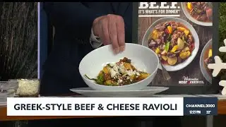 Wisconsin Beef Council&rsquo;s Recipe for Greek-Style Beef and Cheese Ravioli